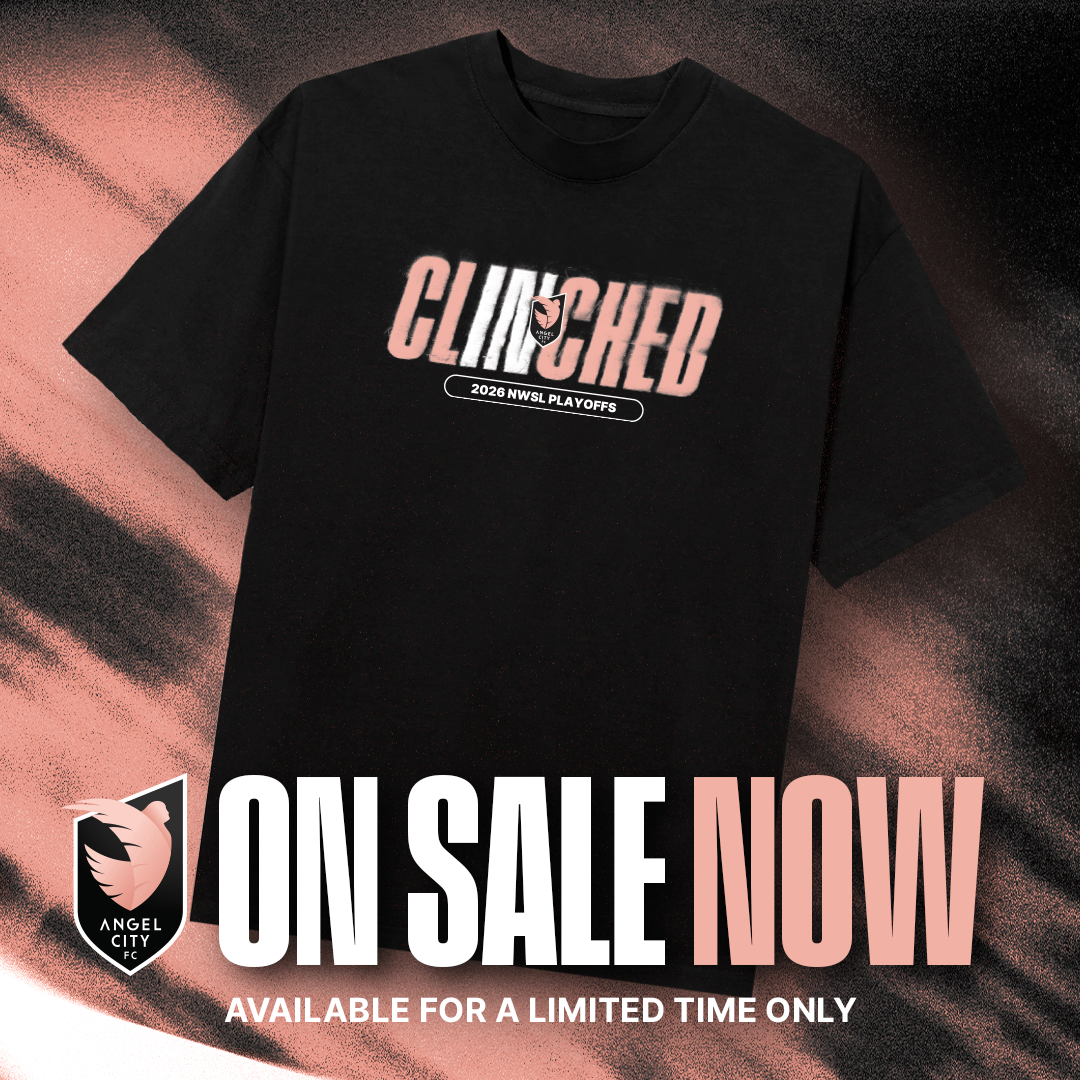 Angel City FC Clinched 2026 NWSL Playoffs tee