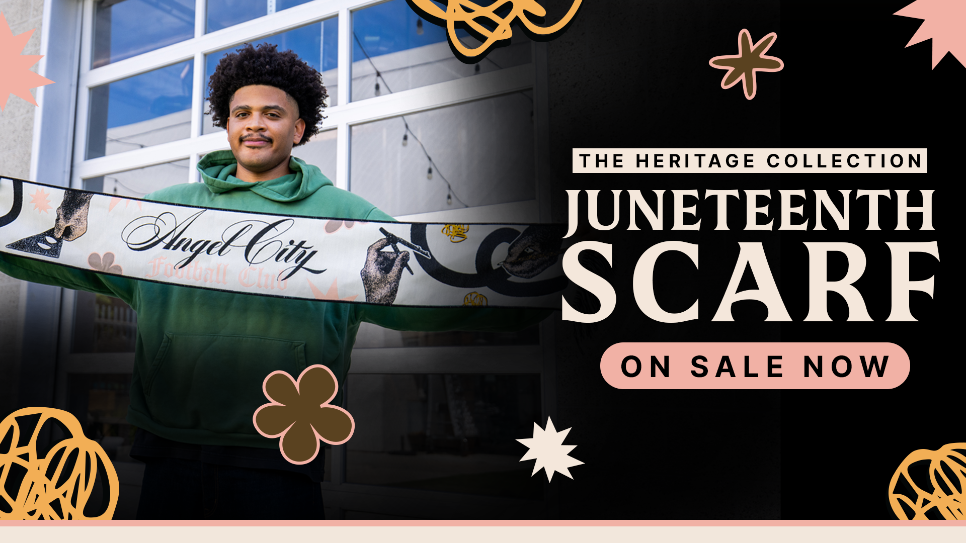 2025 JUNETEENTH-SCARF_ ON SALE NOW16x9