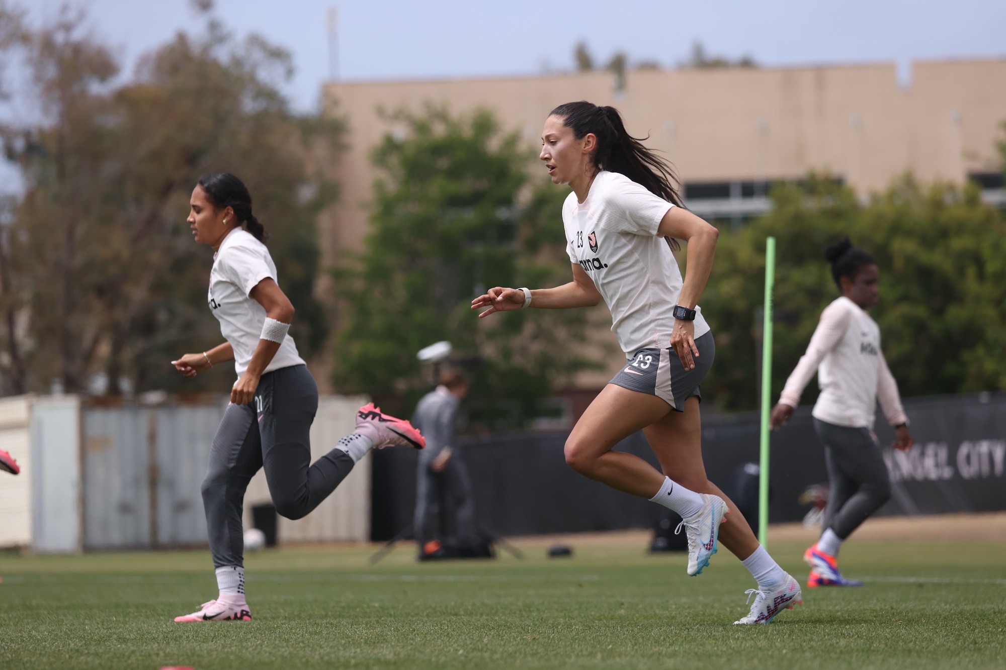 Two Years After Injury, Christen Press Returns to Training