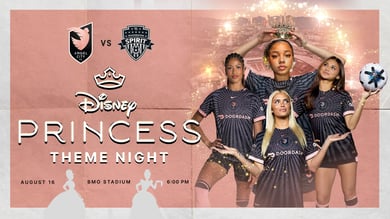 Angel City FC Announces First-Ever Disney Princess Night on August 16 at BMO Stadium