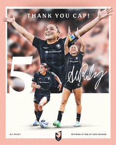 Angel City Football Club Captain and New Zealand International Star Ali Riley Announces Retirement