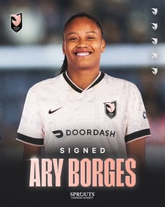 Angel City Football Club Signs Brazilian International Ary Borges