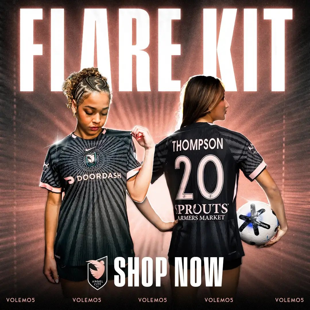 Angel City FC Flare Kit jersey — shop now