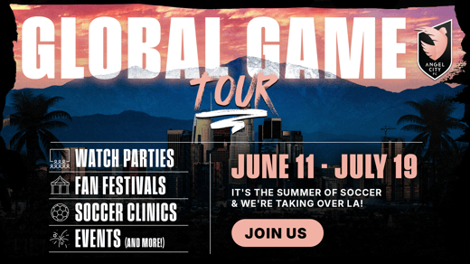 Angel City Football Club Kicks Off Its Global Game Tour for a Summer of Soccer Events Across Los Angeles