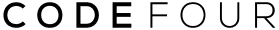 Code Four - Logos_Logotype - True Black 1