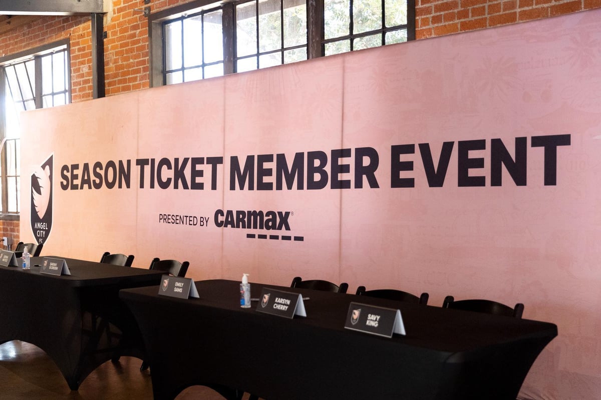 Angel City FC Season Ticket Member event presented by CarMax