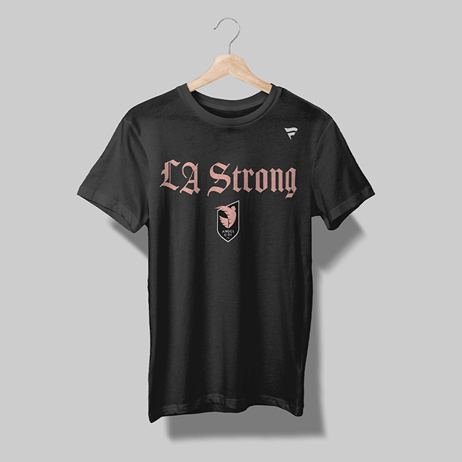 MERCH_Angel City FC Fanatics Unisex LA Strong T-Shirt - Black_650x650