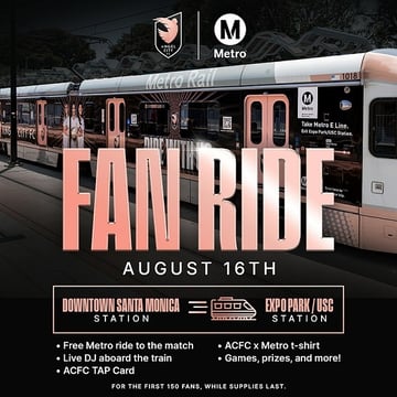 Santa Monica Metro Fan Ride