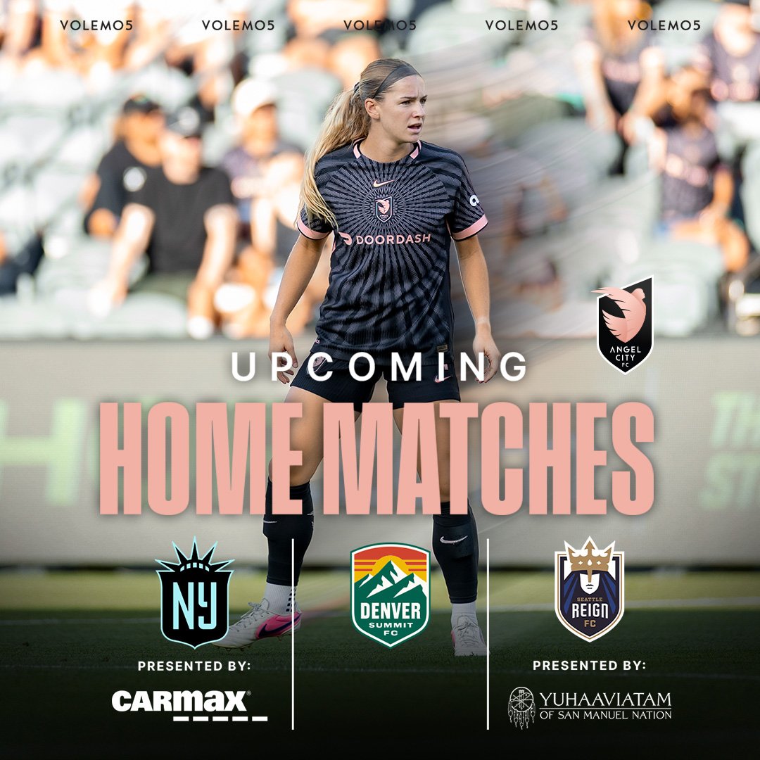 Upcoming home matches