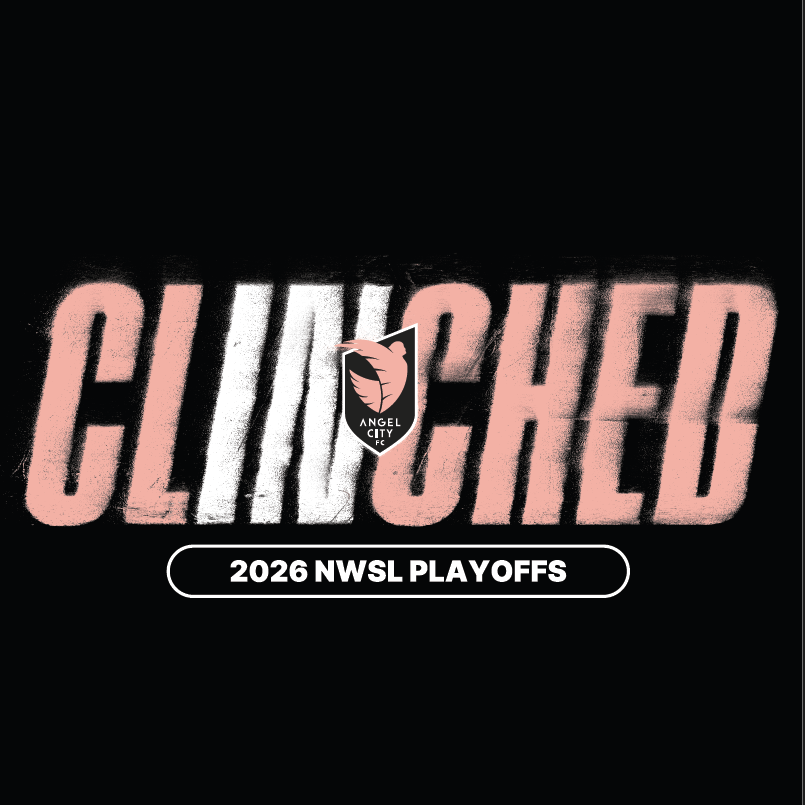Clinched tee: Angel City FC 2026 NWSL Playoffs