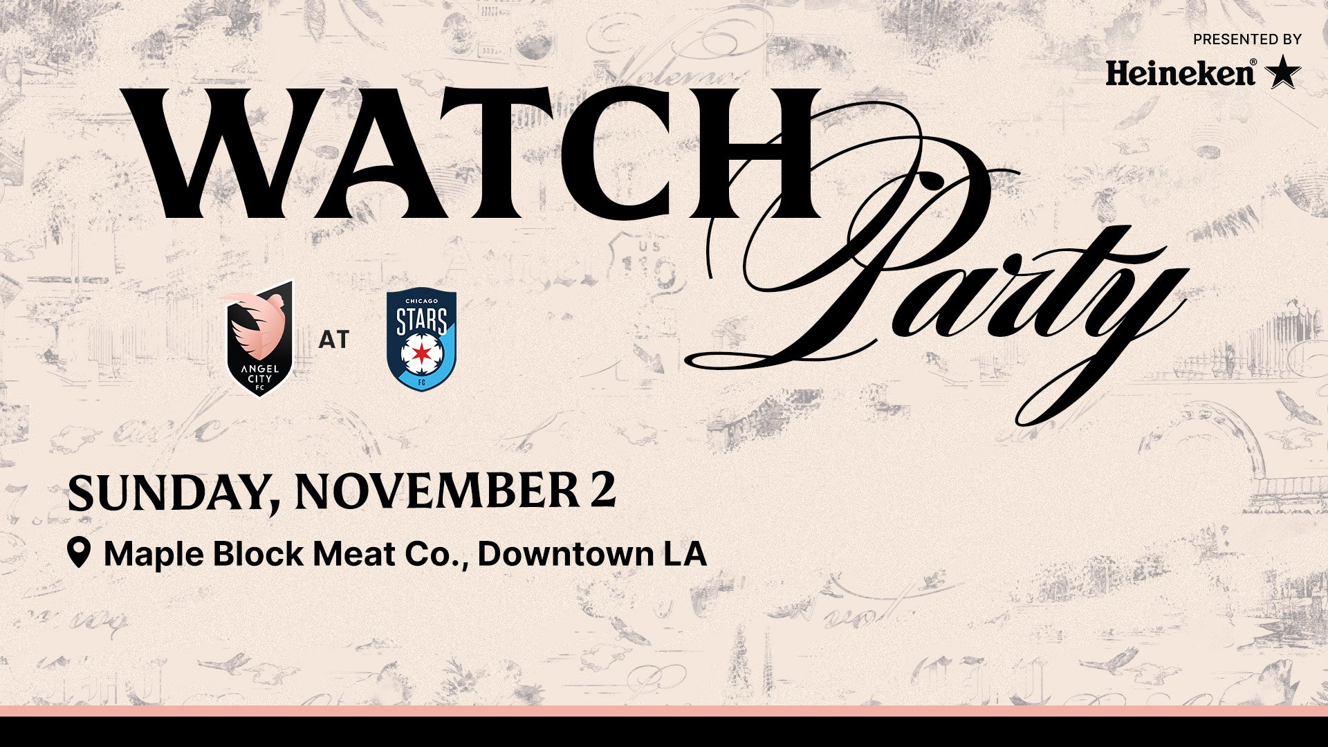 Watch Party Chicago Stars FC vs Angel City FC