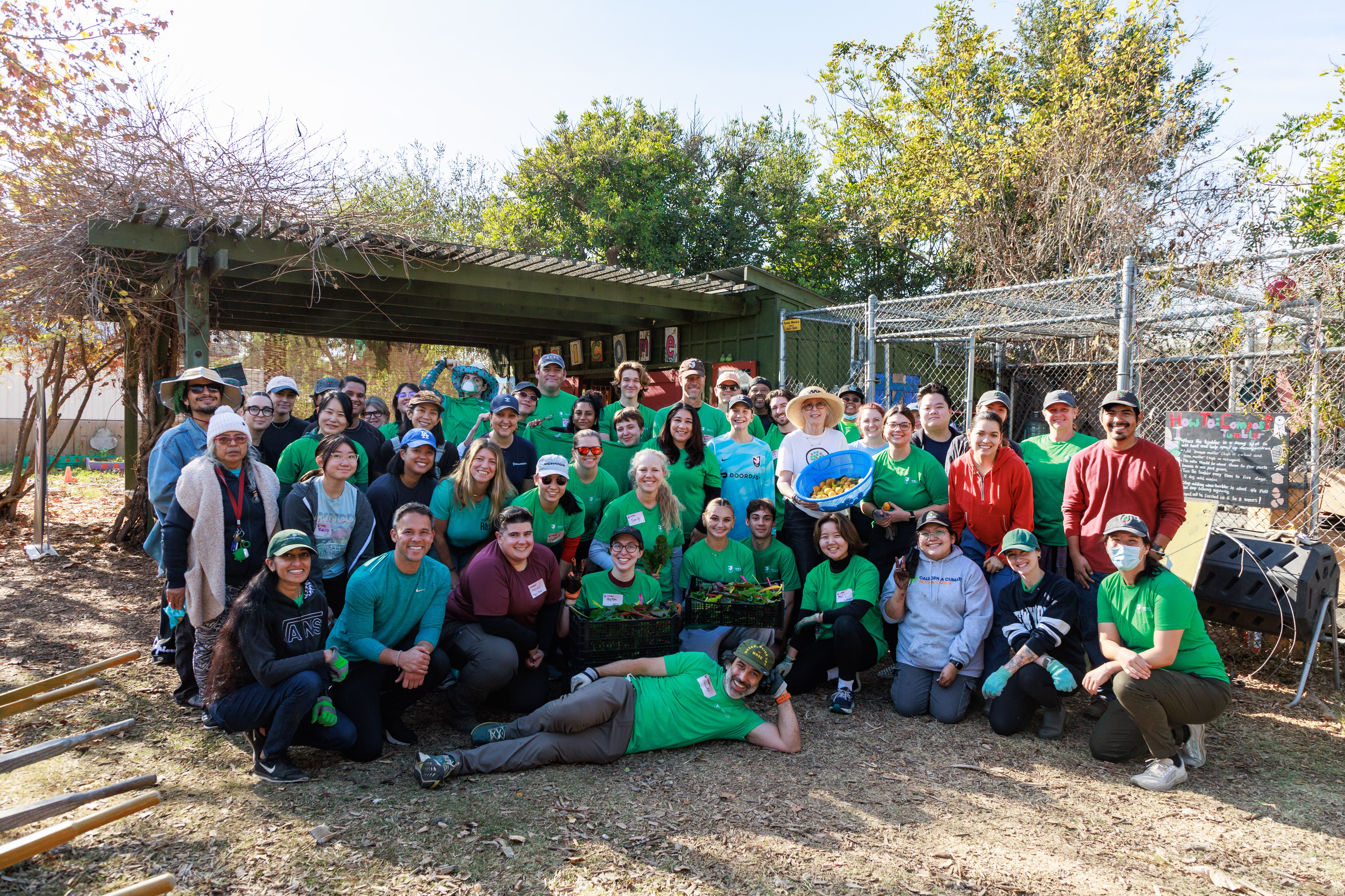 Community Garden Work Day at 24th Street Elementary School