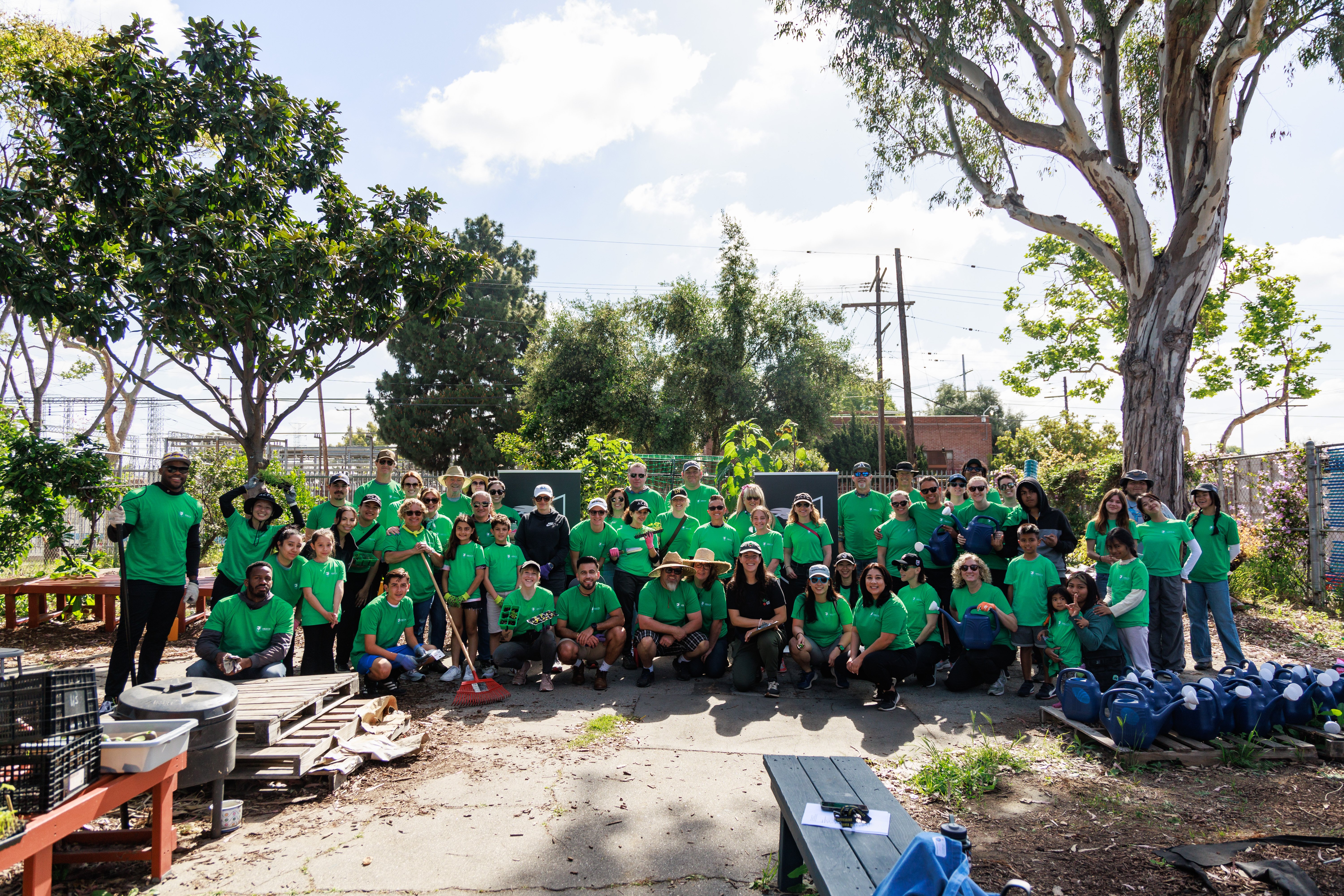 Community Garden Work Day at 99th Street Elementary School