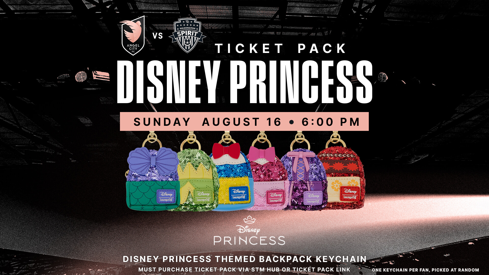 The magic awaits! Join us on Sunday, August 16, as Angel City celebrates Disney Princesses with enchanting in-stadium activations and a matchday filled with wonder. Gather your royal crew and we'll see you in the stands!