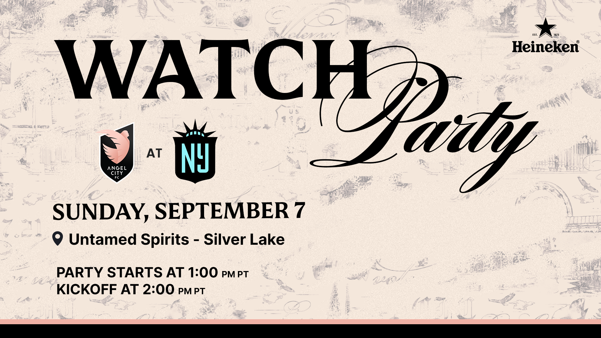 Watch Party NJ/NY Gotham FC vs Angel City FC