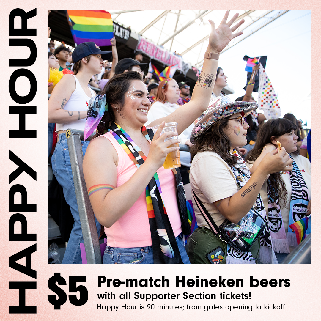 Supporter Happy Hour Promo