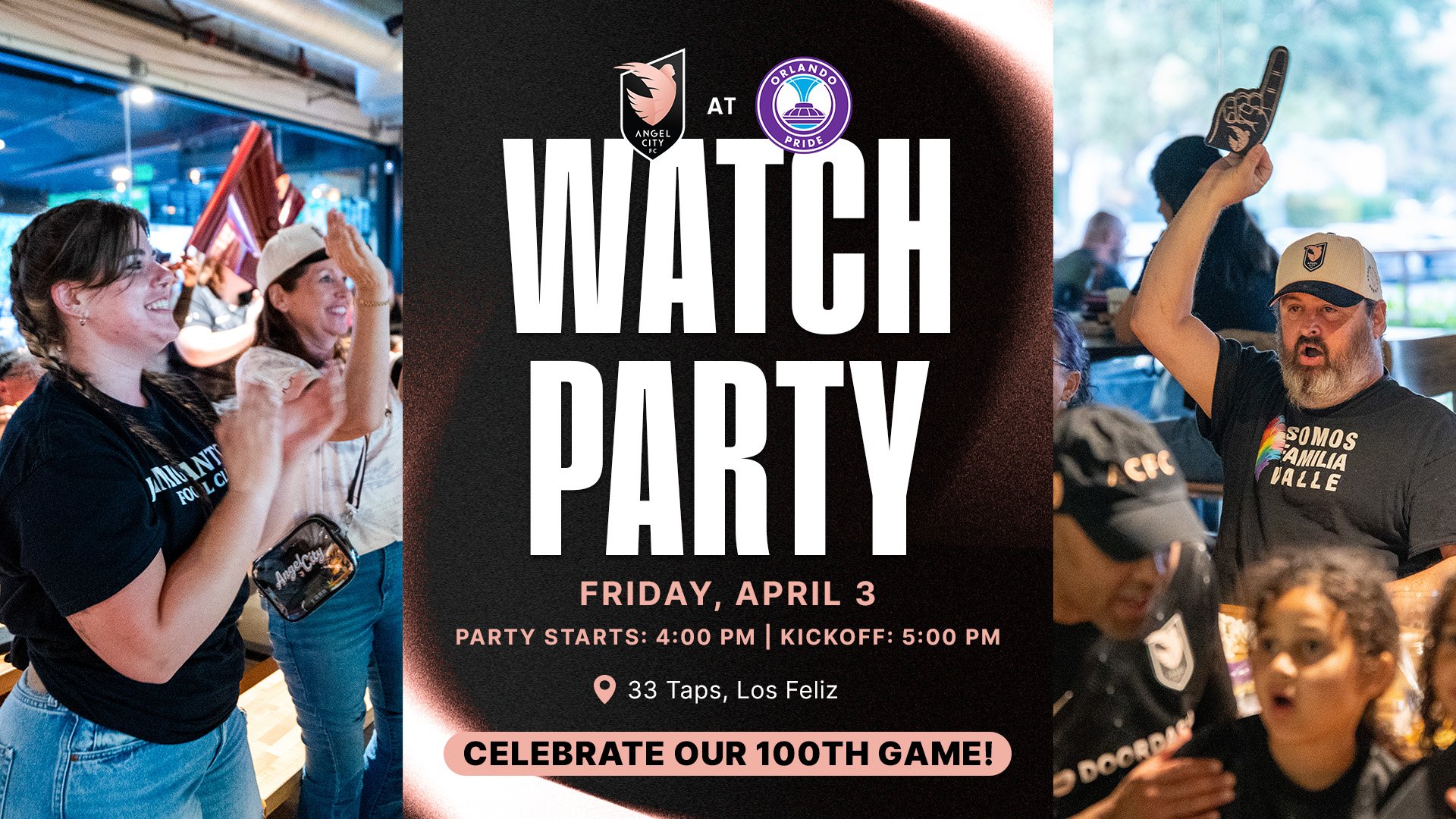 Official Watch Party - Angel City FC @ Orlando Pride