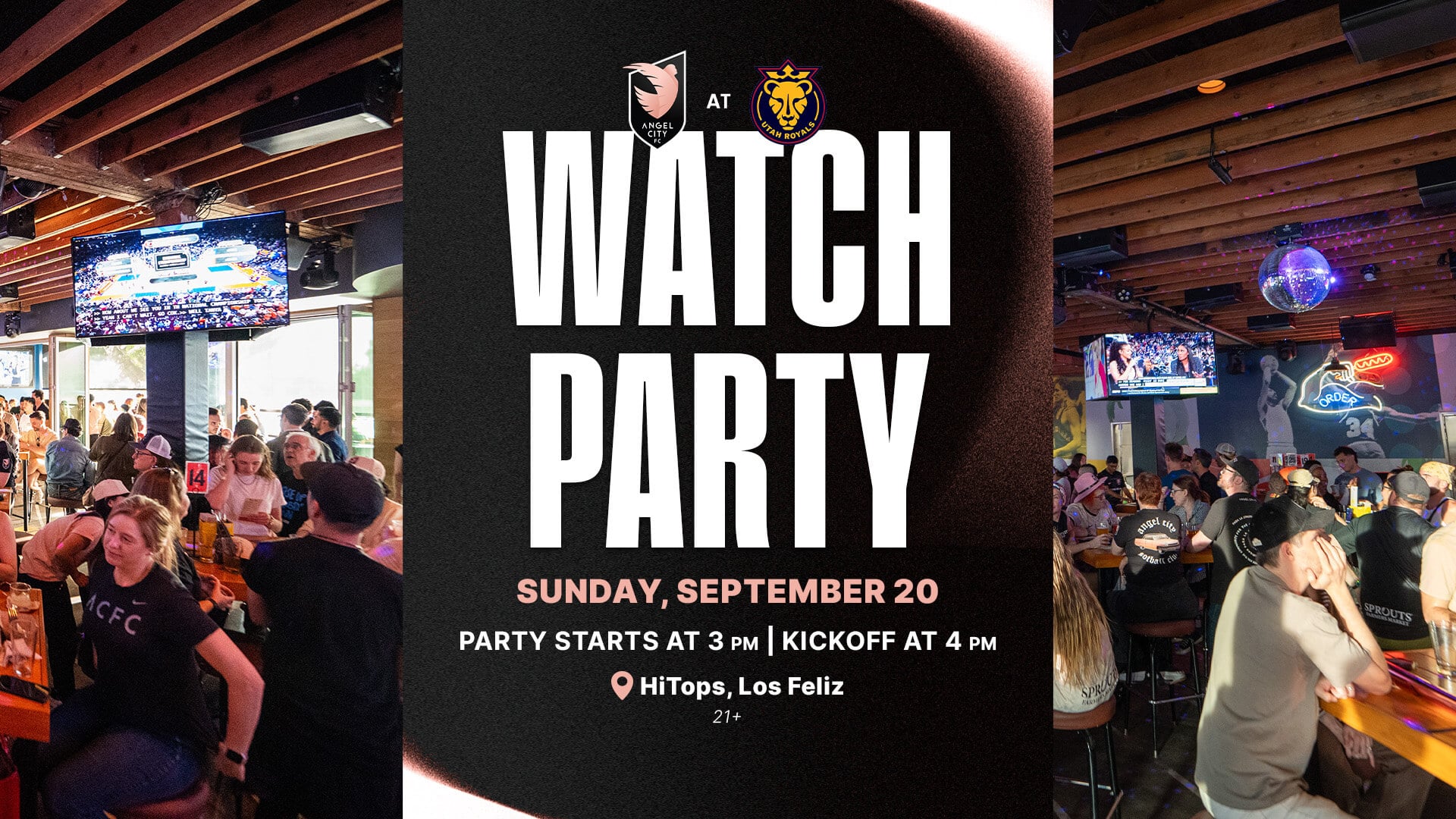 Official Watch Party - Angel City FC @ Utah