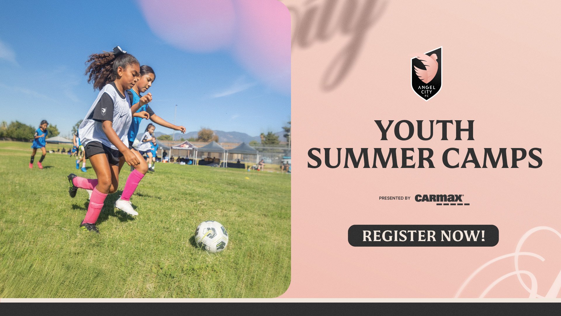 Angel City FC Youth Summer Camps presented by CarMax