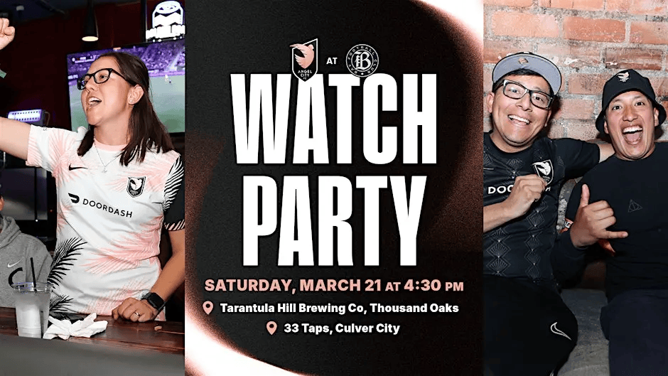 Official Watch Party - Angel City FC @ Bay FC - 33 Taps Culver City