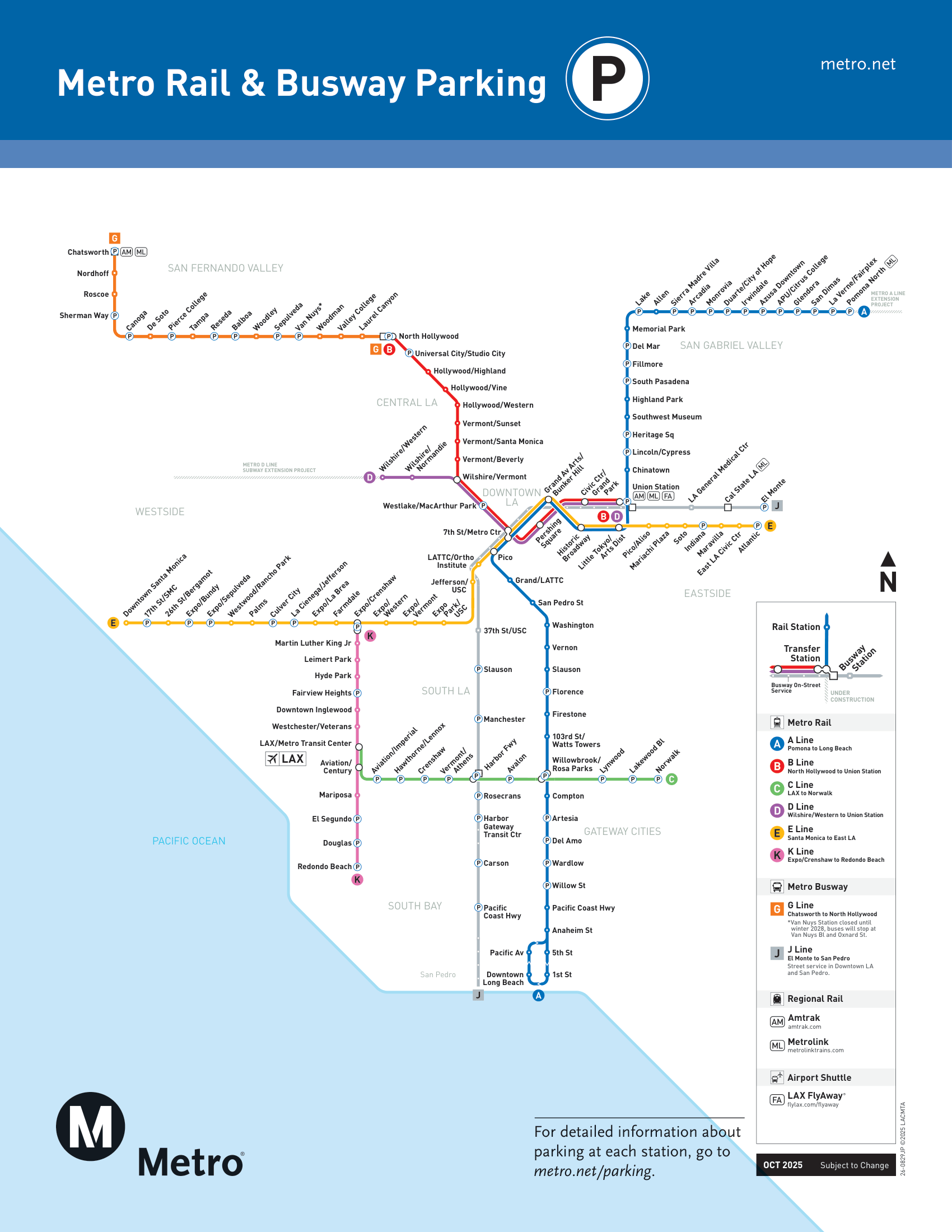 Metro Lines Map