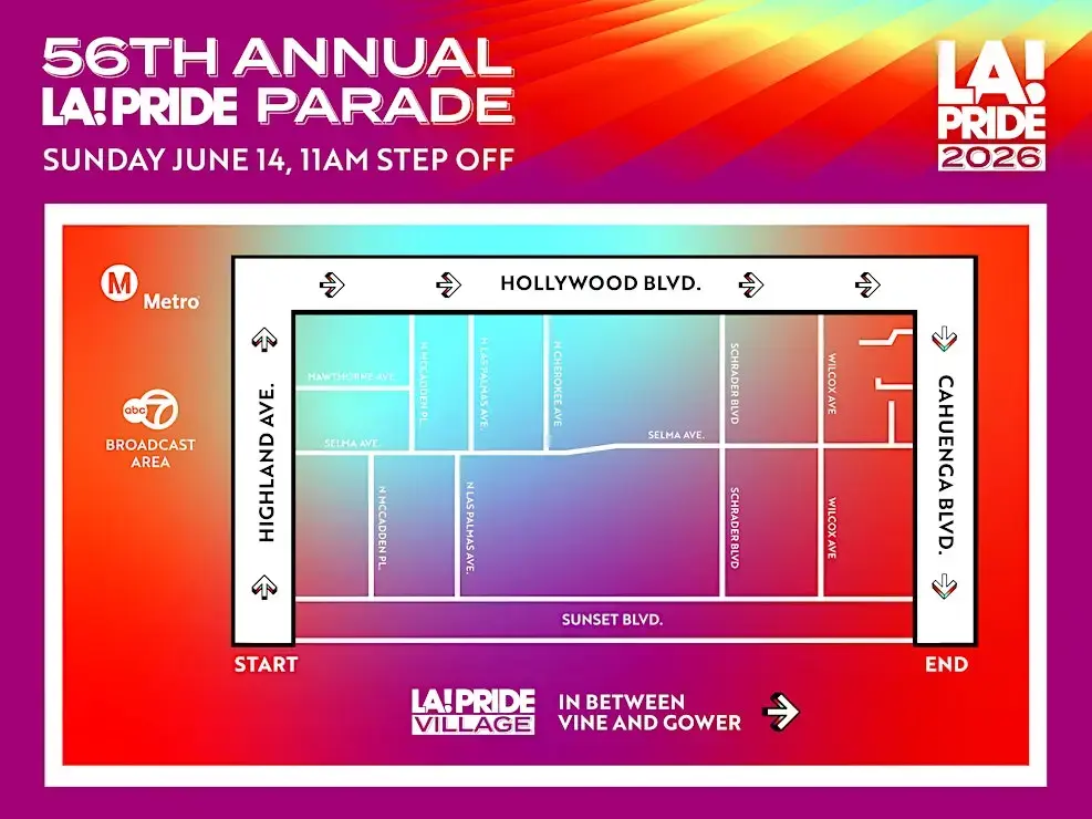 LA Pride Parade - Rise with Pride